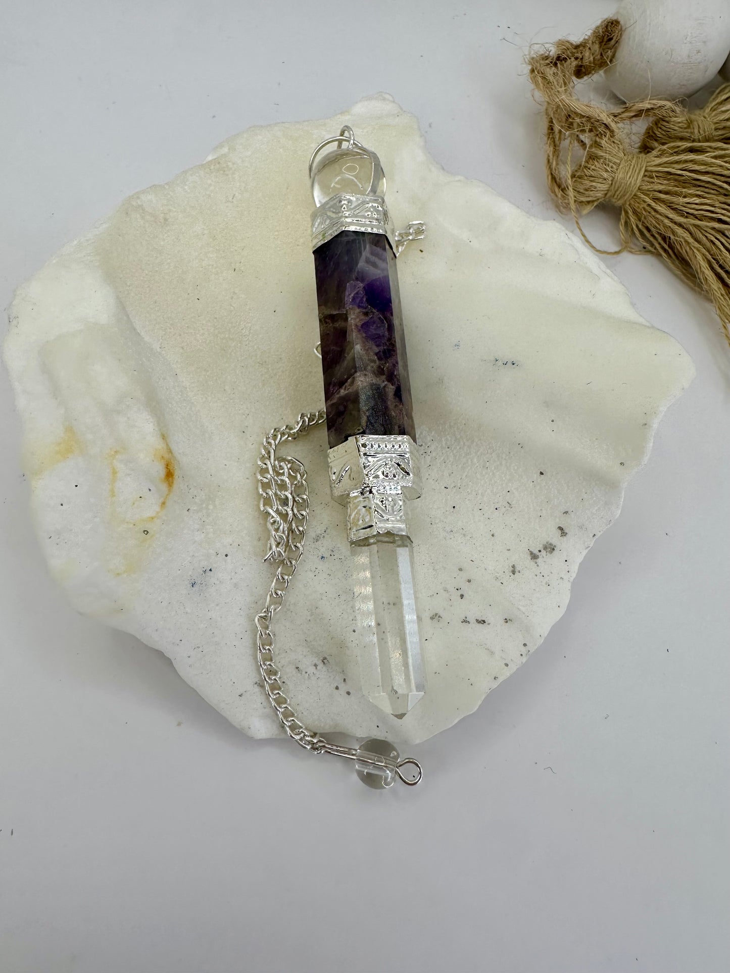 Amethyst pendulum