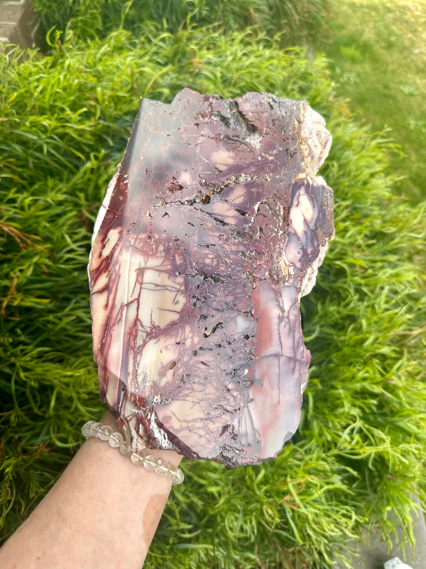 Mookaite large slab slice