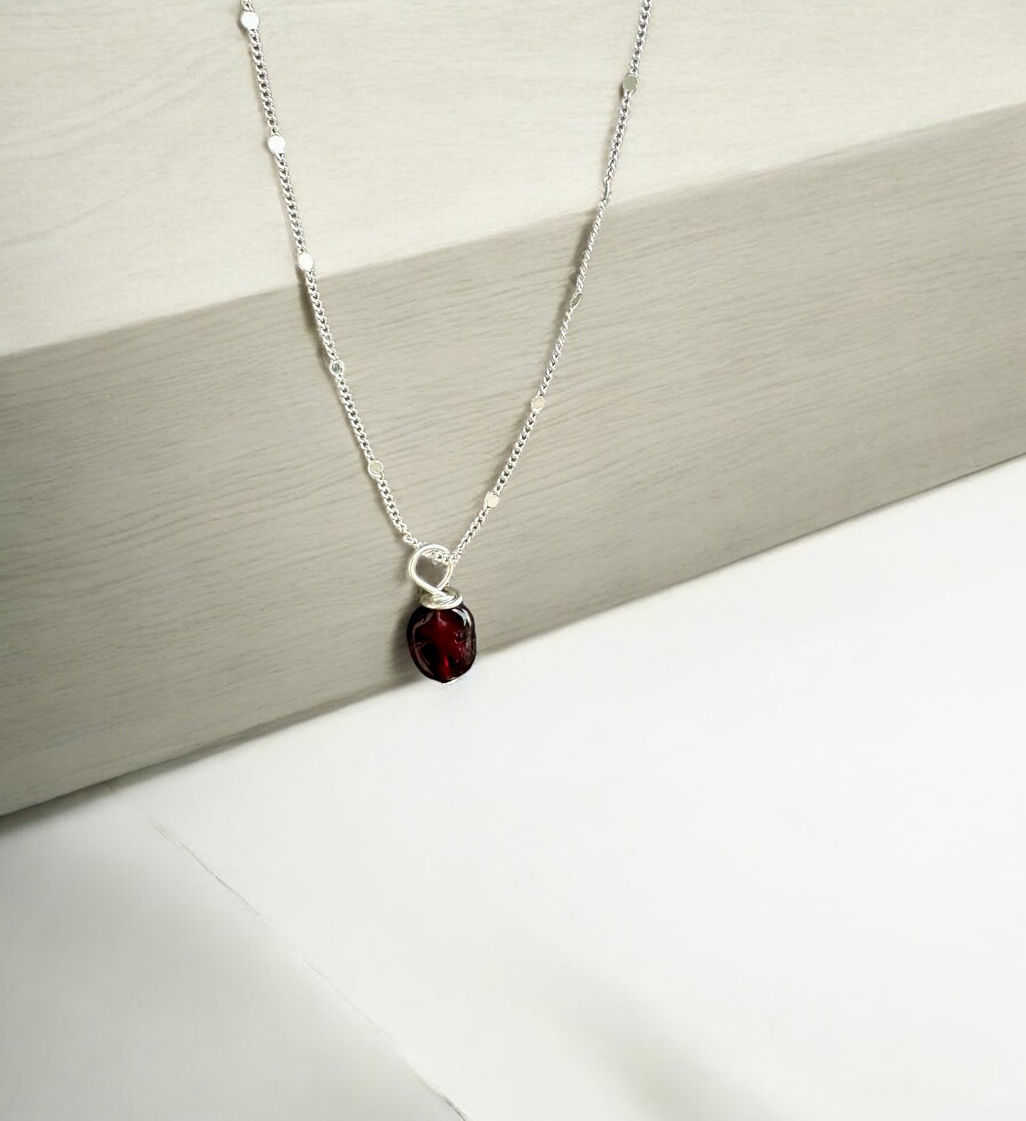 By TBOS - Garnet pendant
