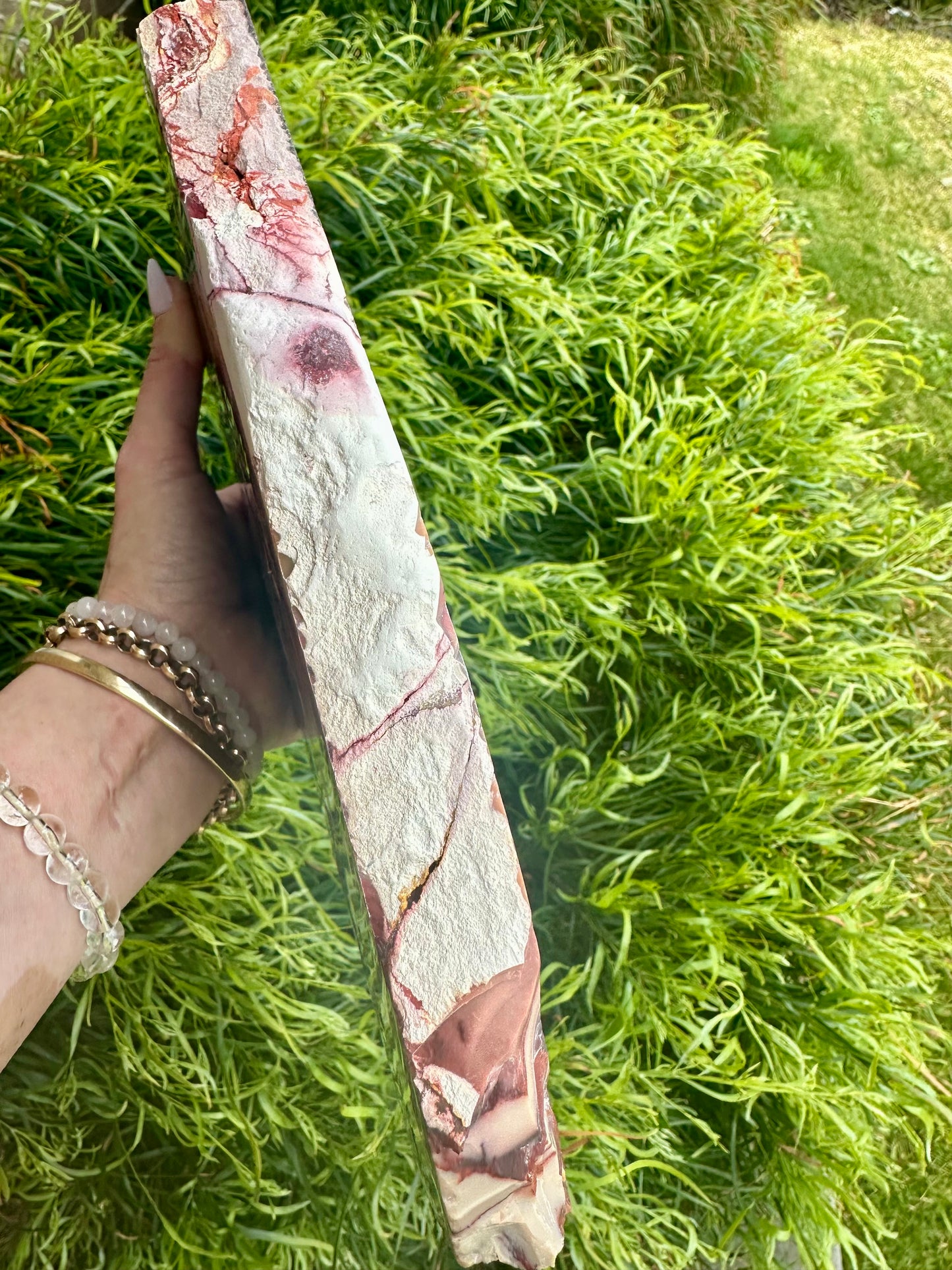 Mookaite large slab slice