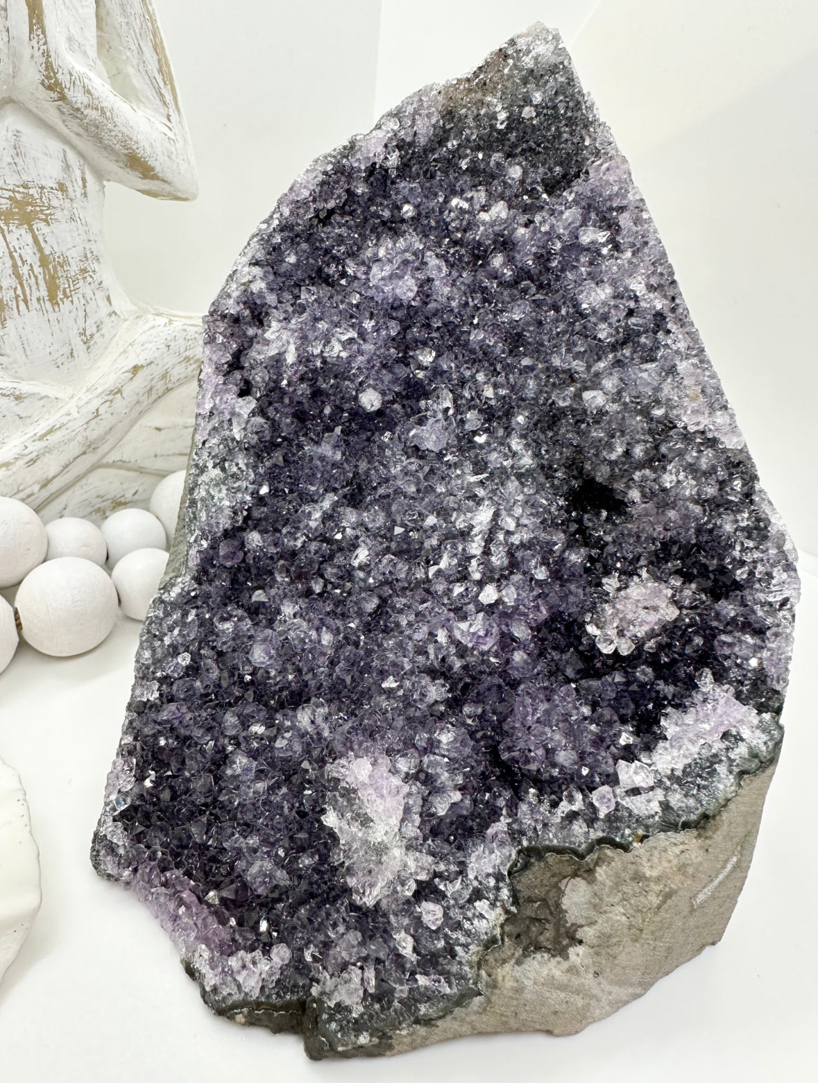 Large amethyst cluster