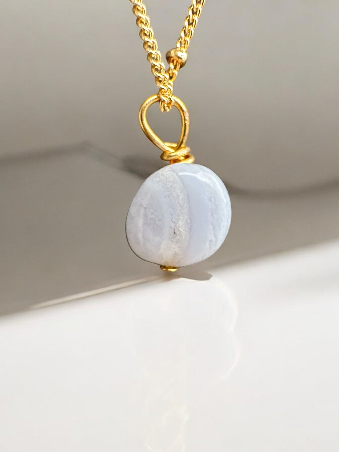 By TBOS, blue lace agate