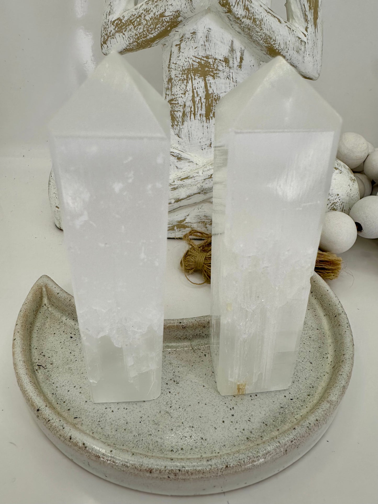 Selenite obelisk 10cm