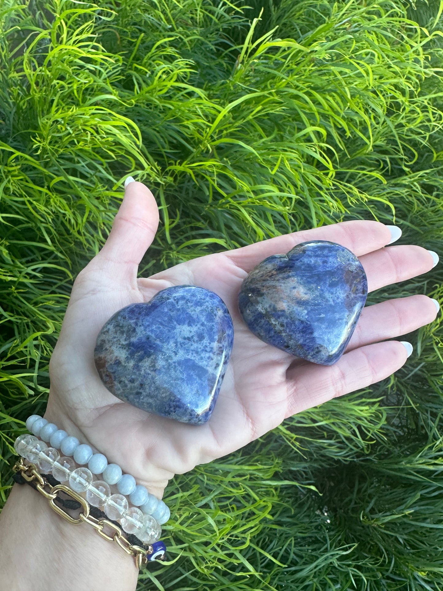 Sodalite heart