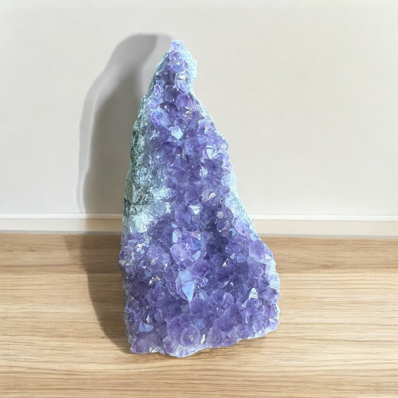 Witches hat amethyst cluster