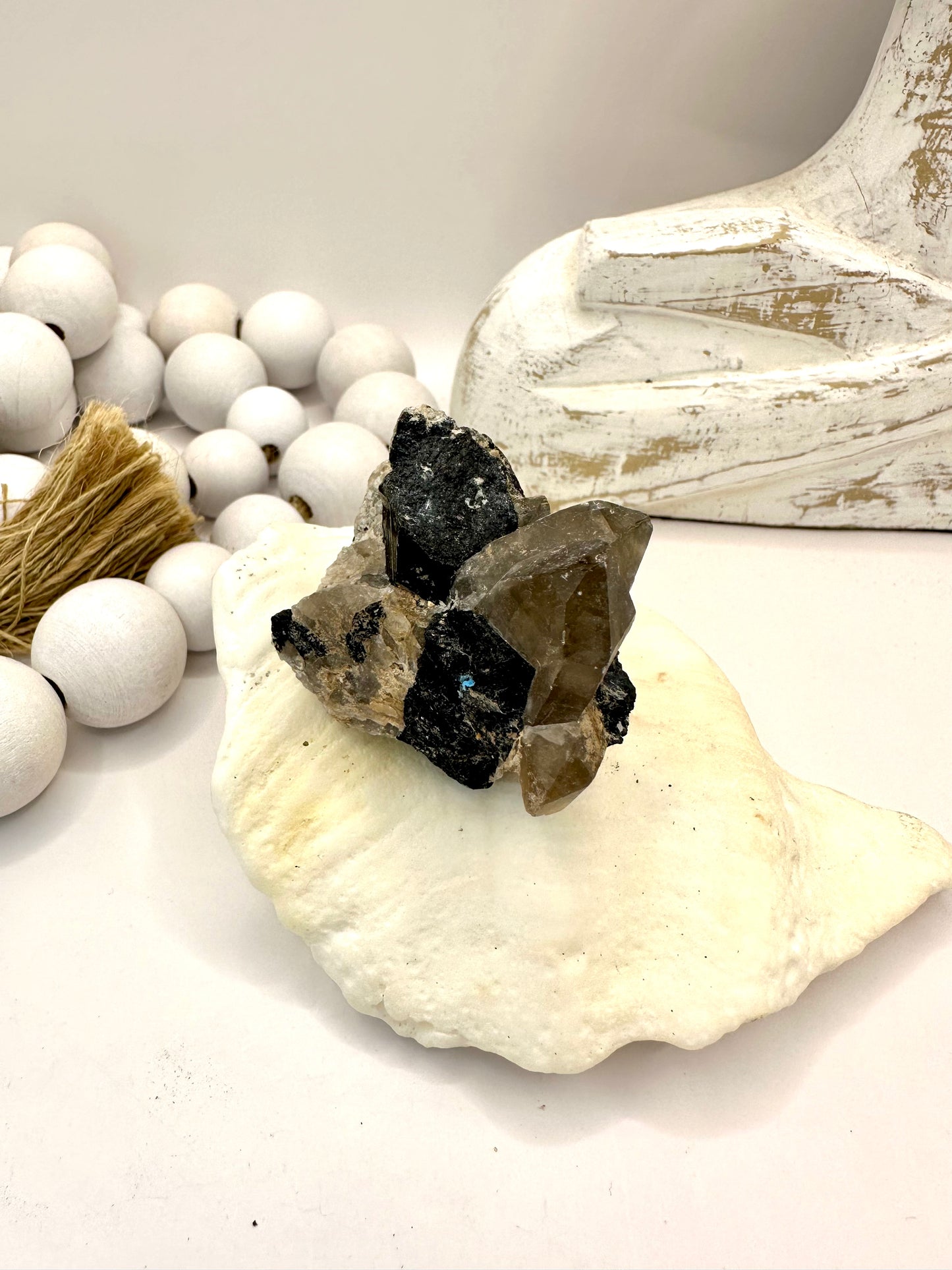Tourmaline with smokey point