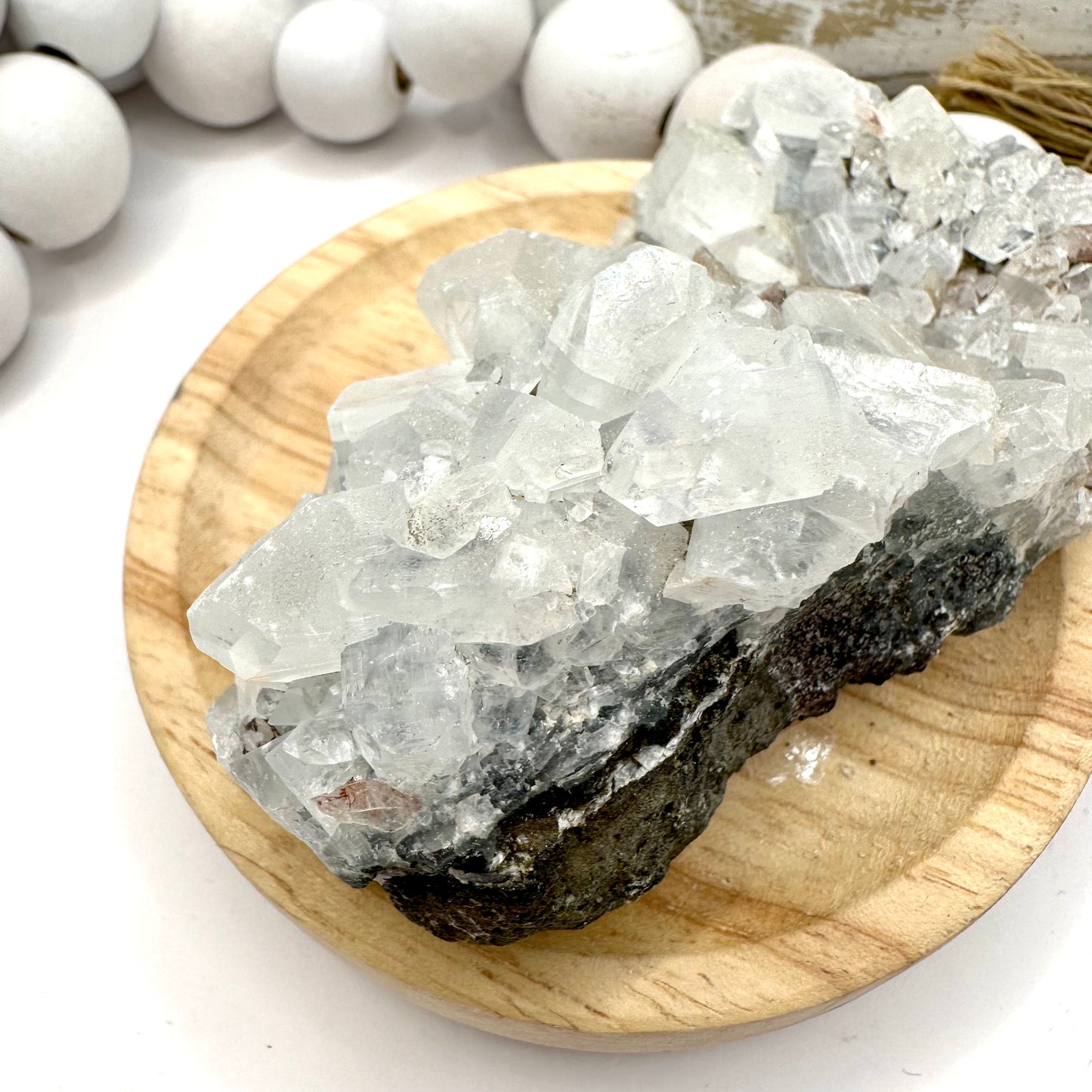 Apophyllite cluster
