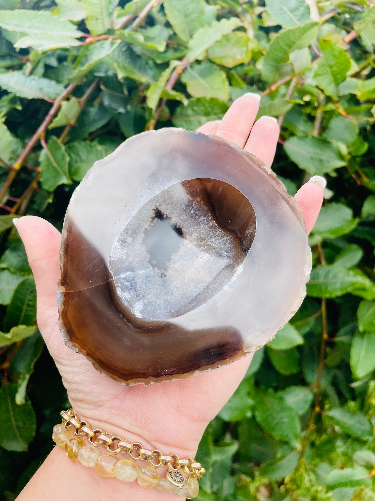 Natural Agate bowl