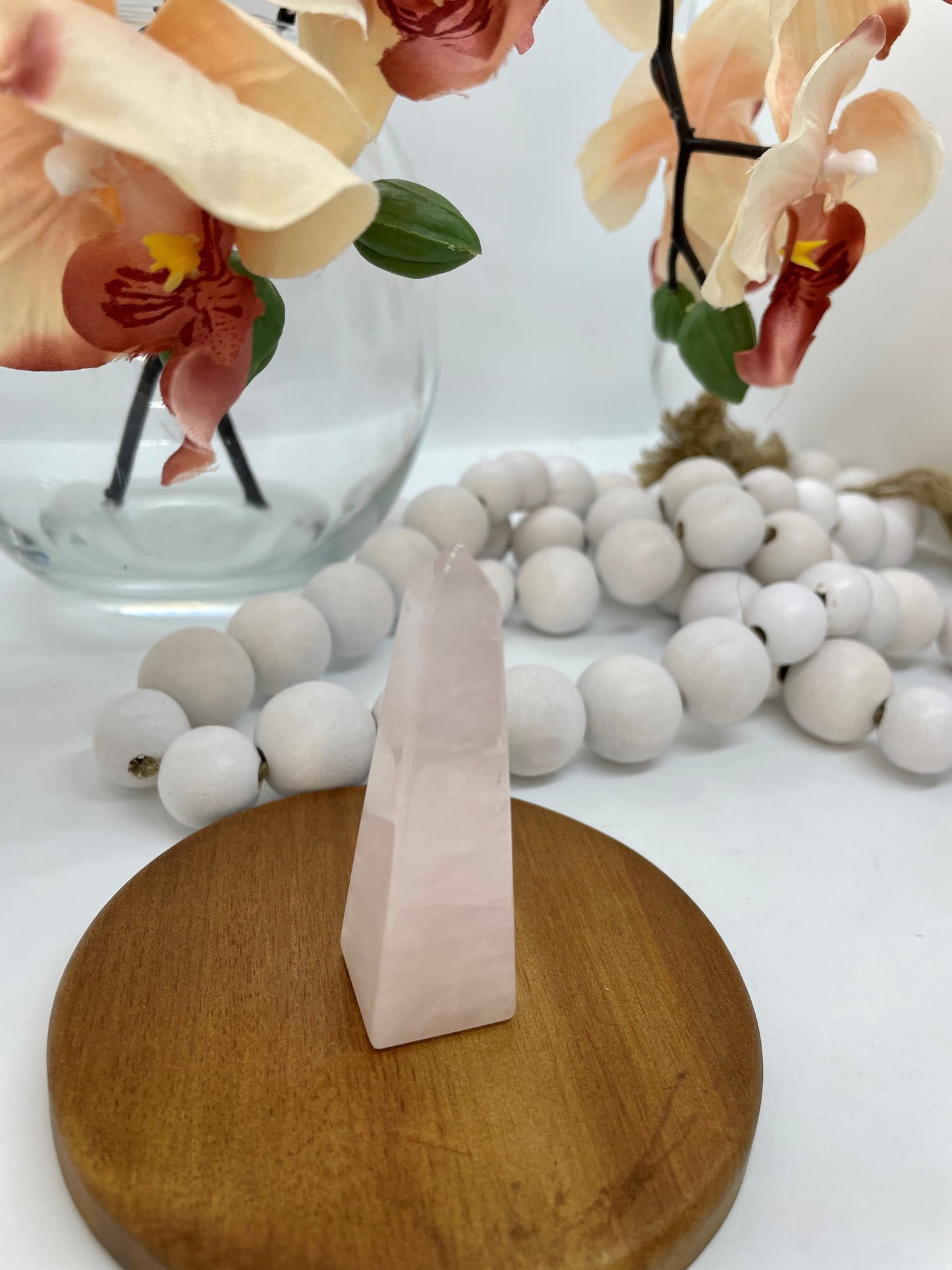 Rose Quartz Obelisk