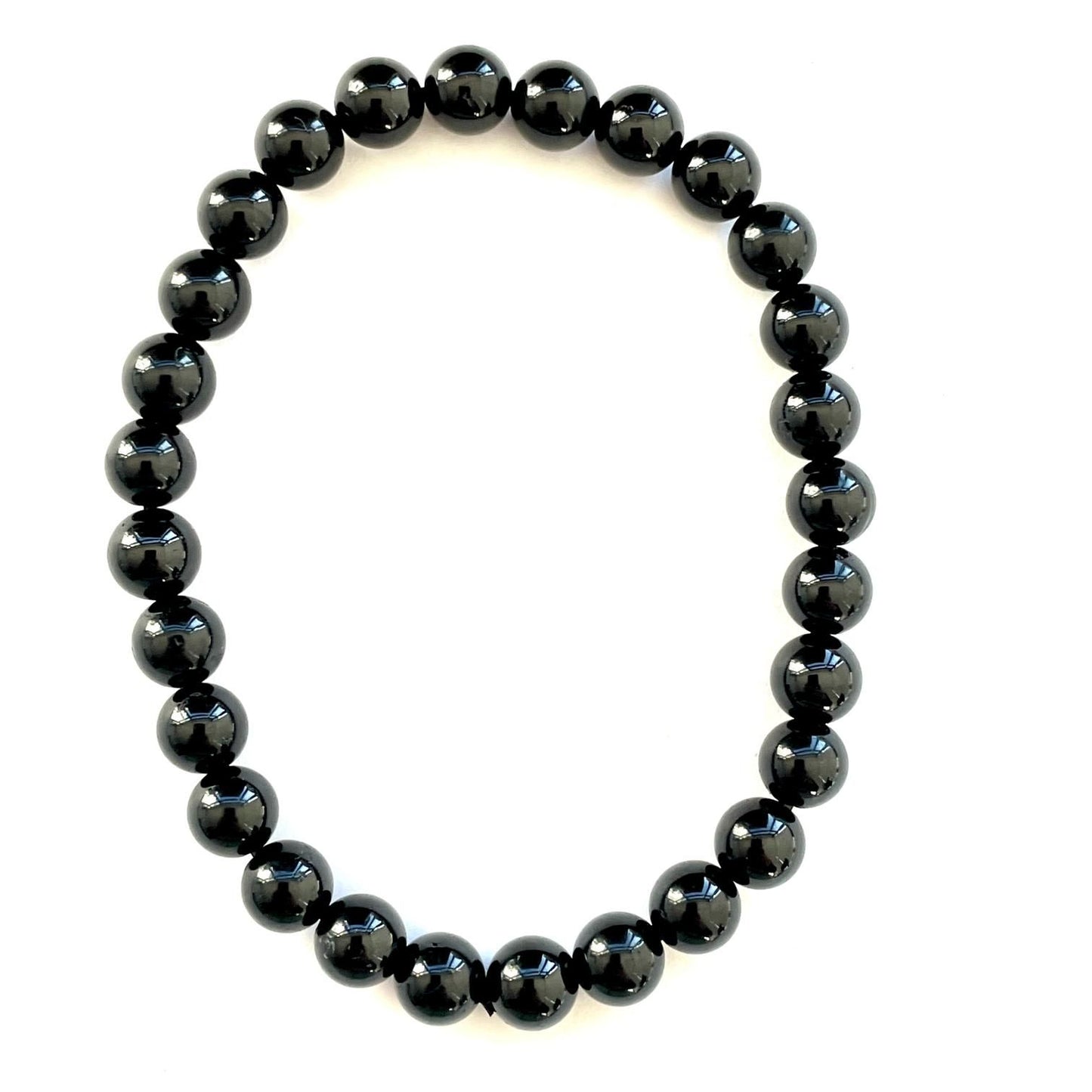 Black obsidian 6mm bracelet