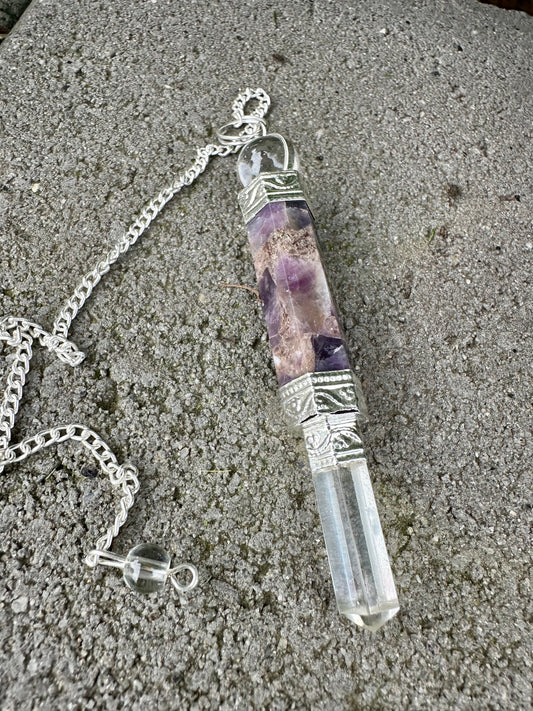 Amethyst pendulum