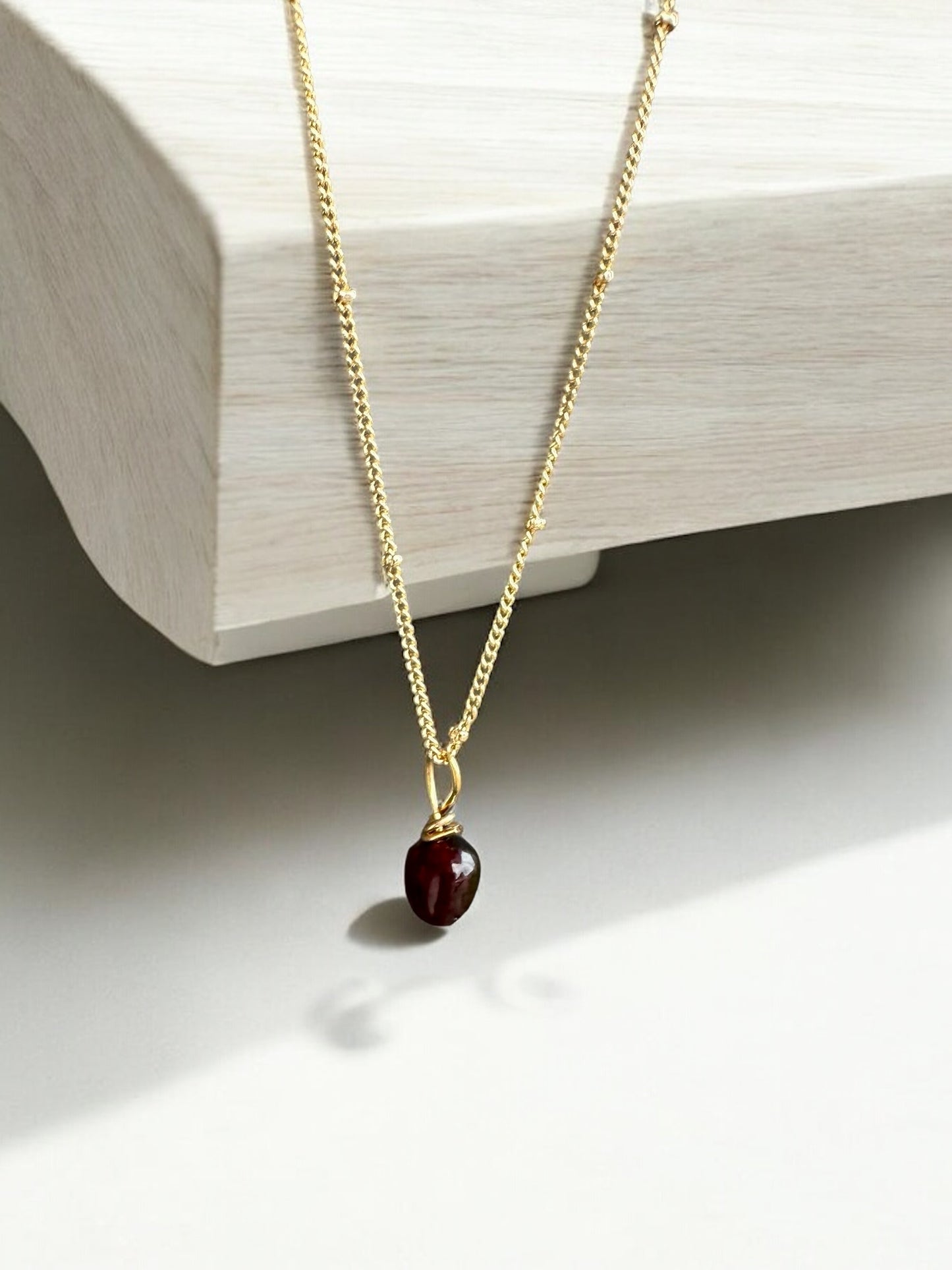 By TBOS - Garnet pendant