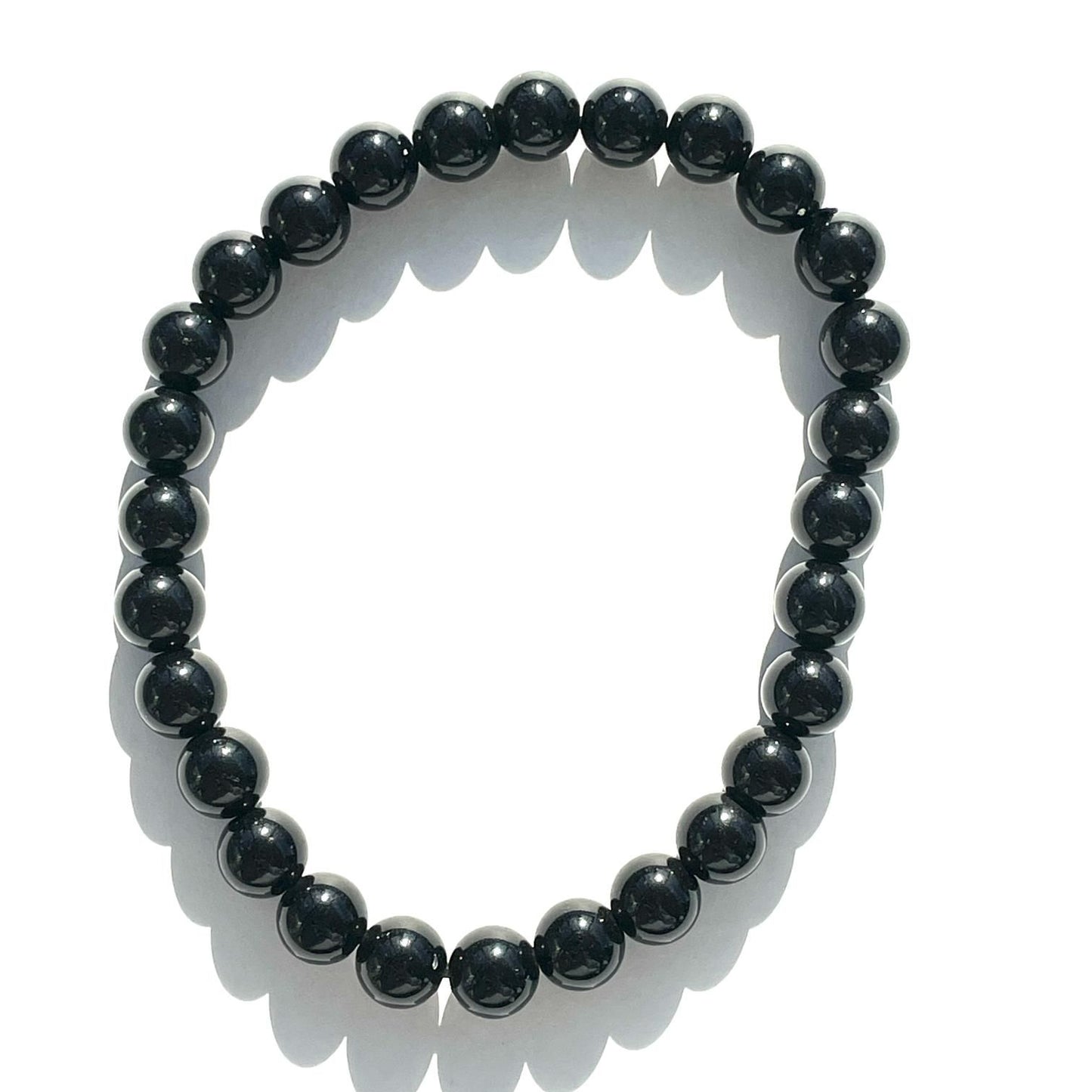 Black tourmaline 6mm bracelet