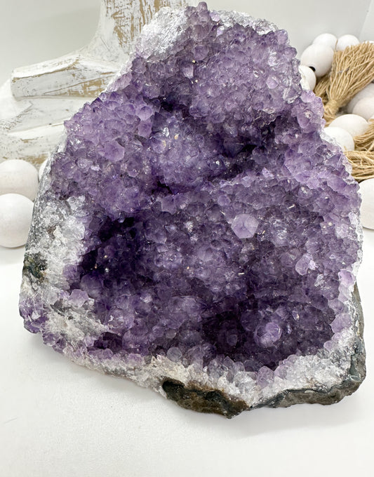 Amethyst cluster