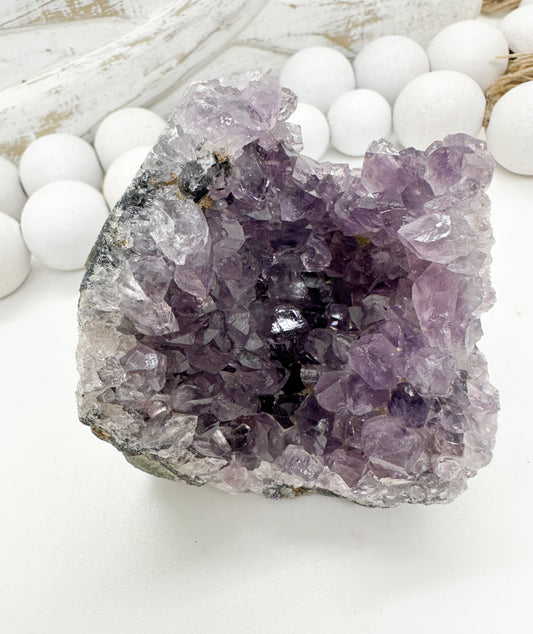 Amethyst cluster