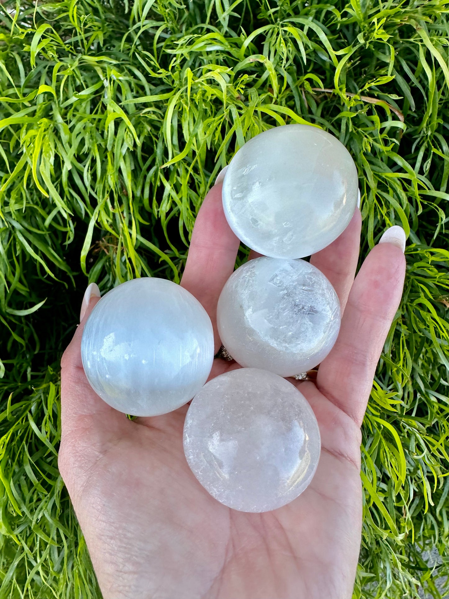 Selenite sphere