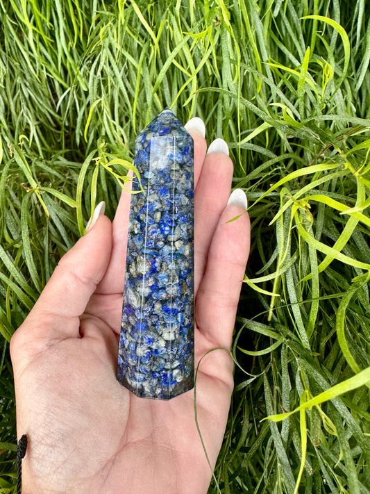 Lapis lazuli orgonite 10cm