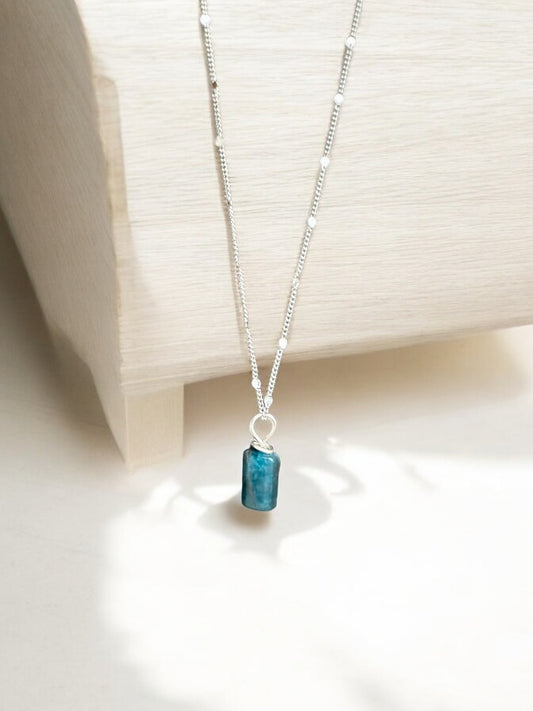 By TBOS - Blue Apatite pendant