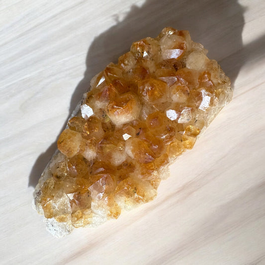 Premium citrine cluster