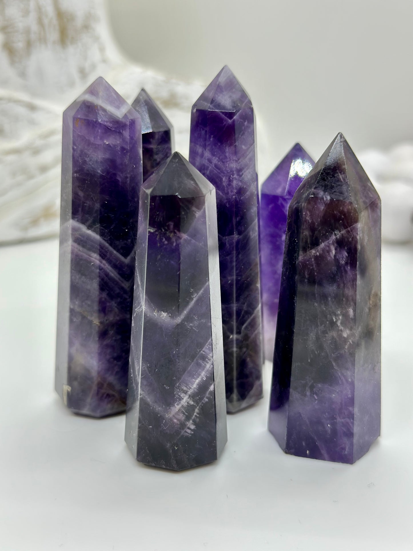 Amethyst points