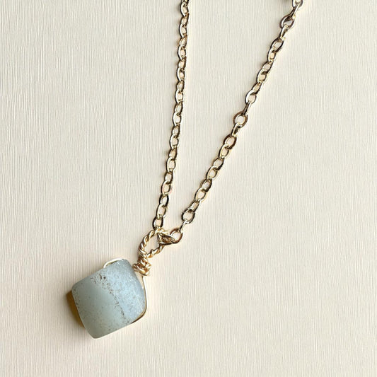 Gold Amazonite cube