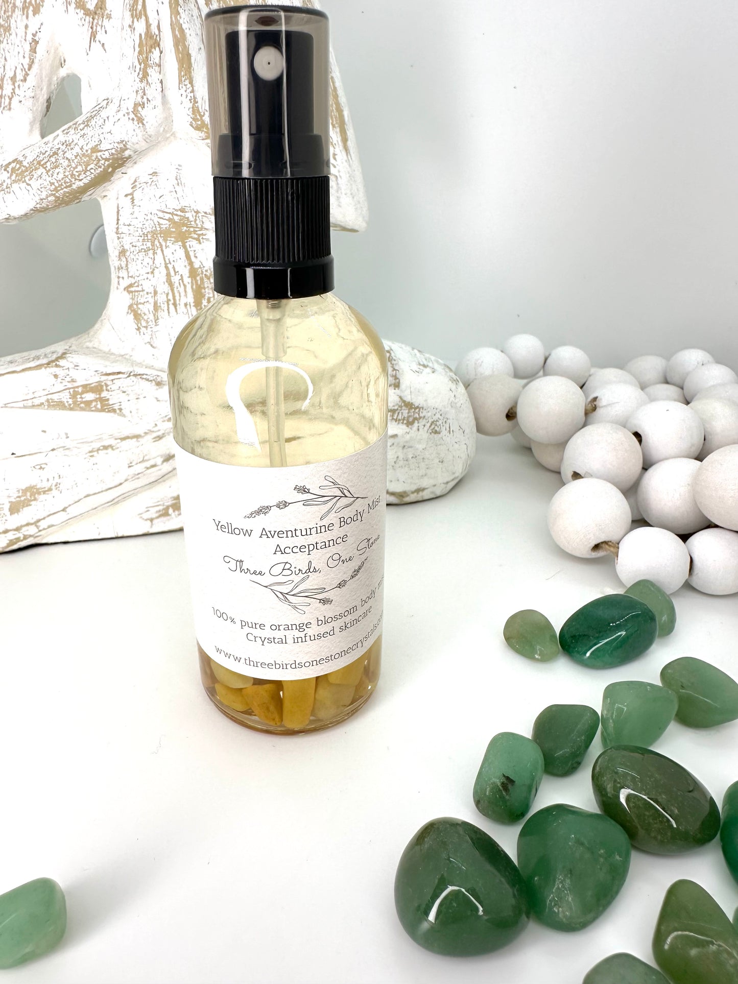 Acceptance body mist with yellow aventurine, By TBOS