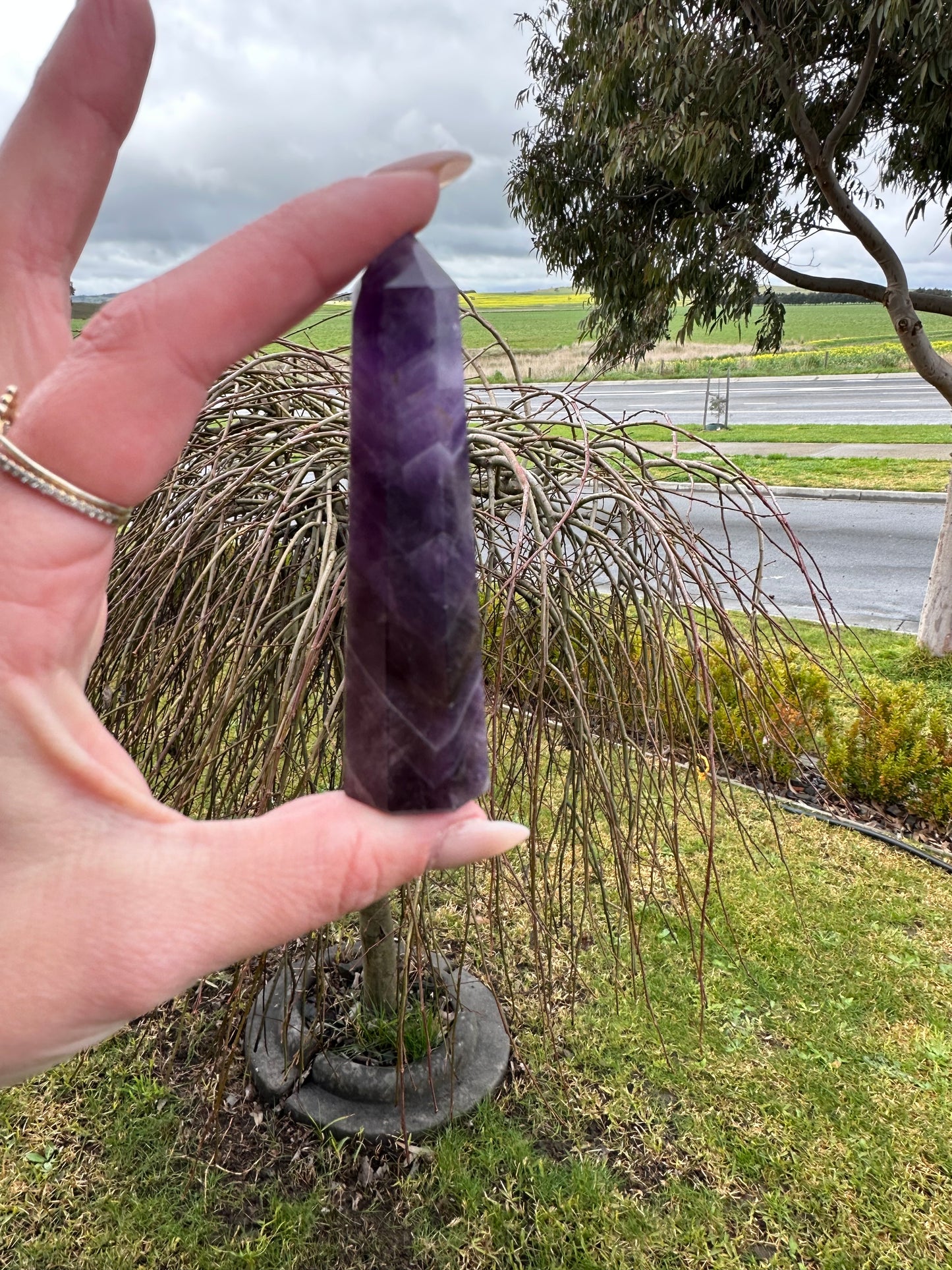 Amethyst points