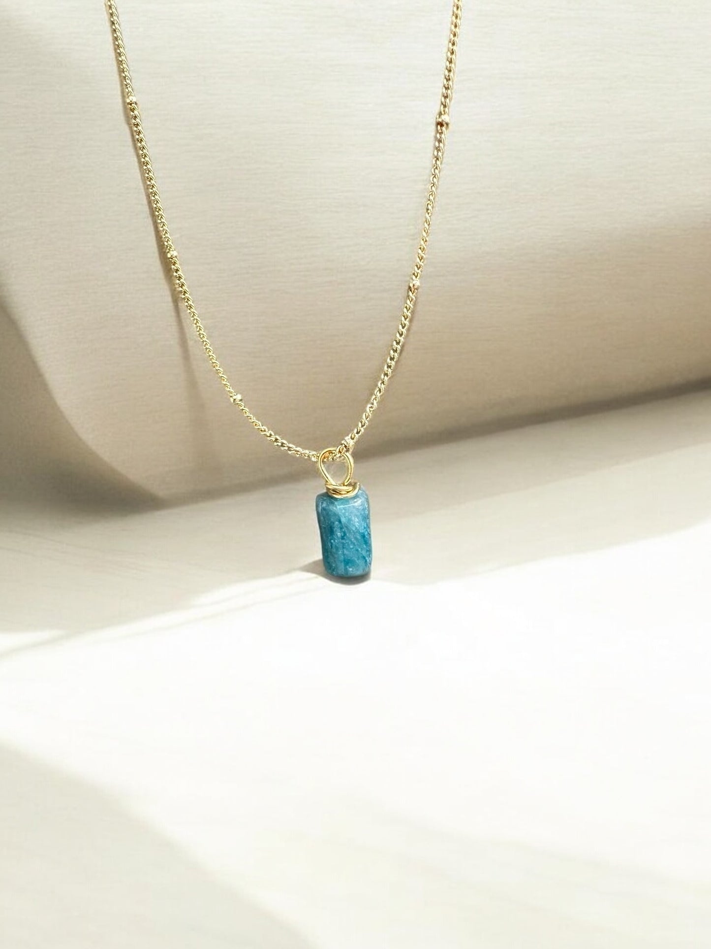 By TBOS - Blue Apatite pendant