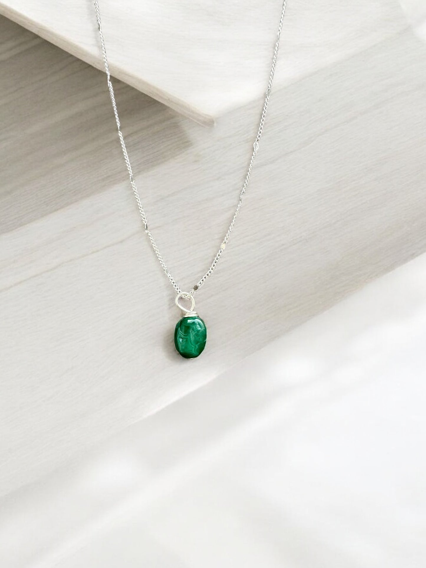 By TBOS Malachite pendant