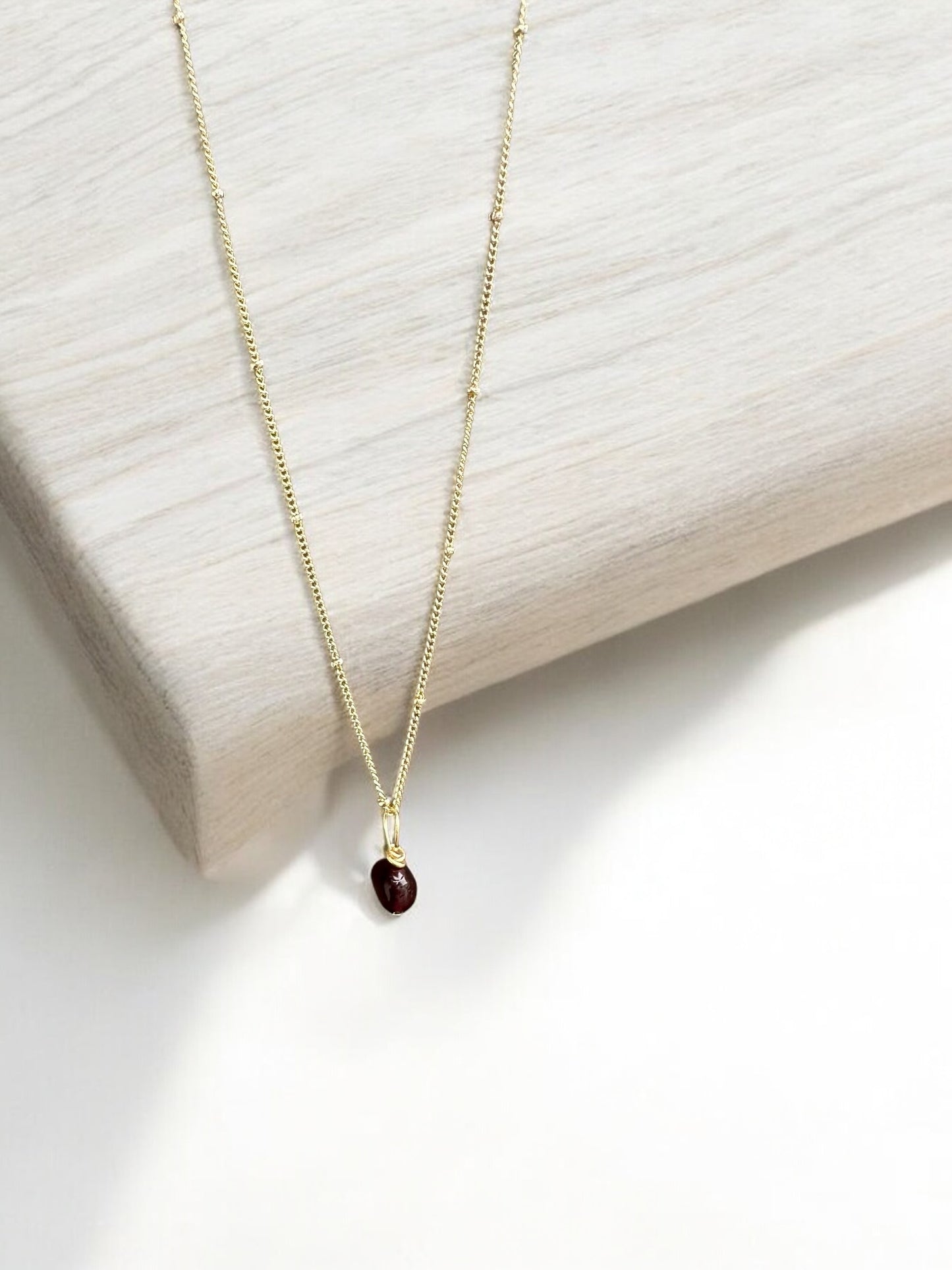 By TBOS - Garnet pendant