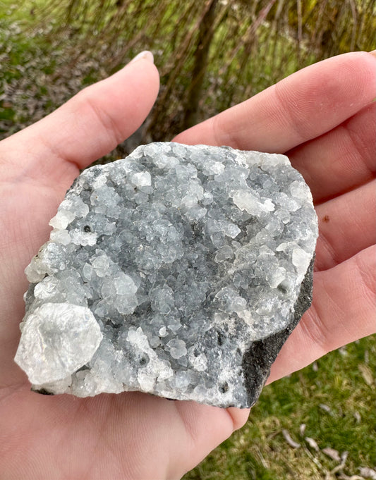 Apophyllite cluster