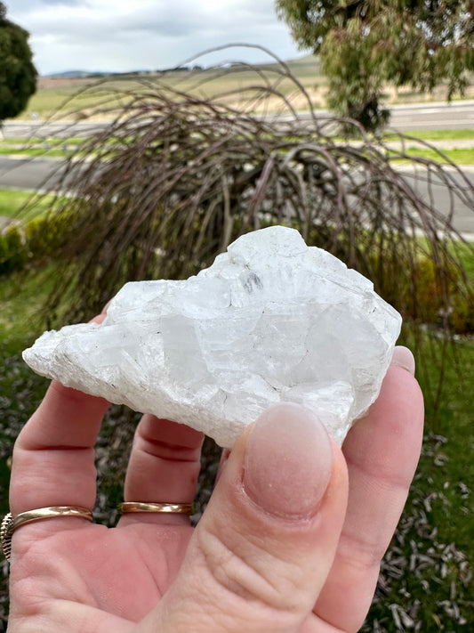 Apophyllite cluster