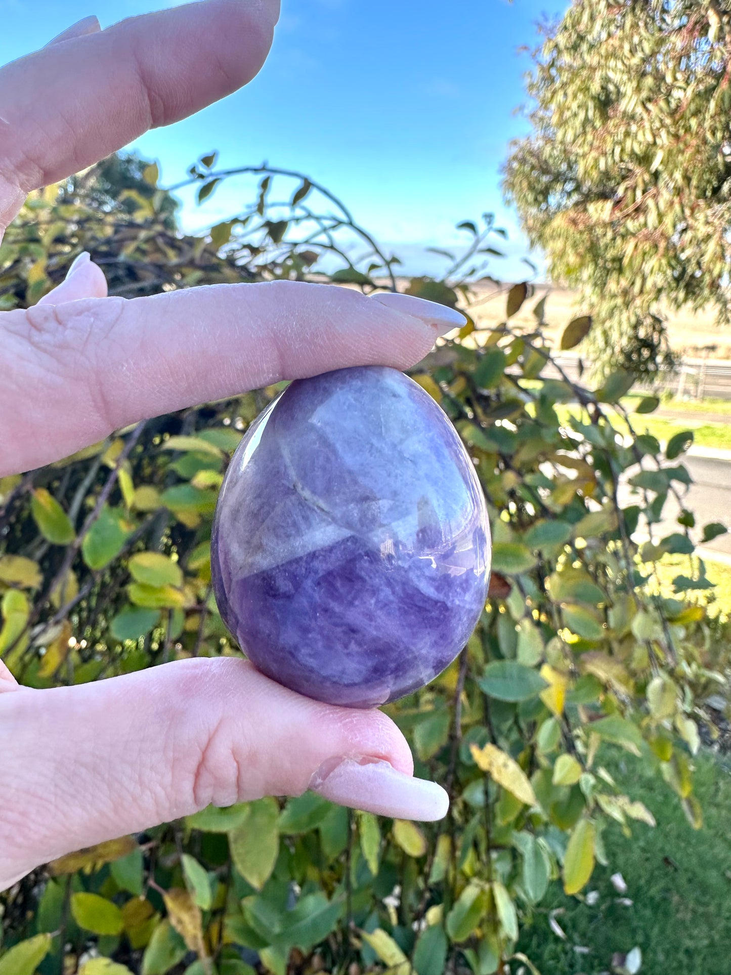 Amethyst egg