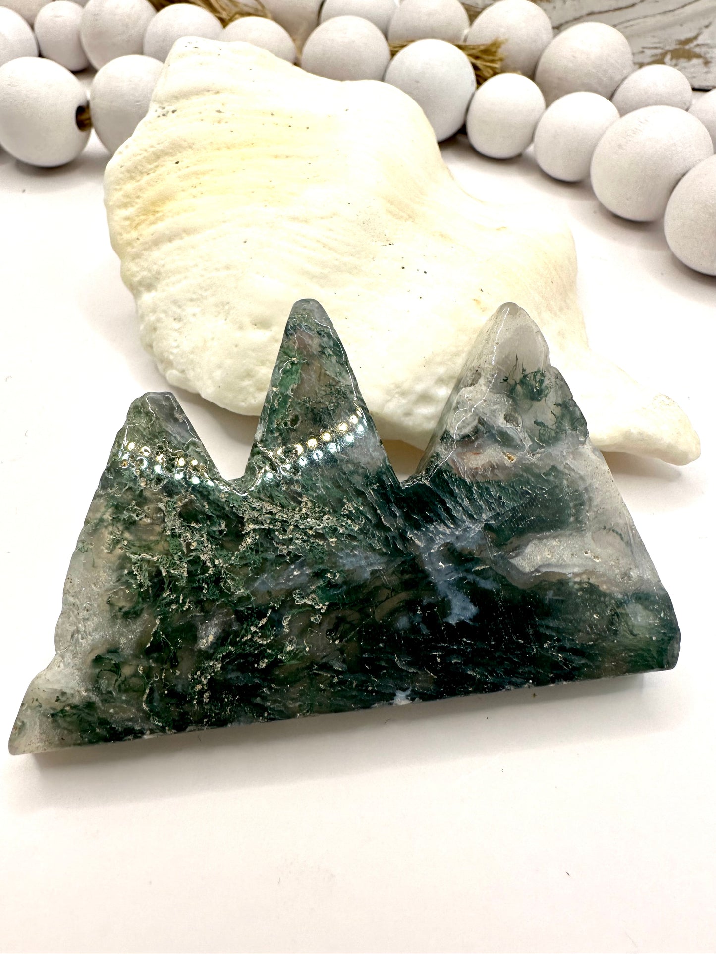 Moss agate mountain