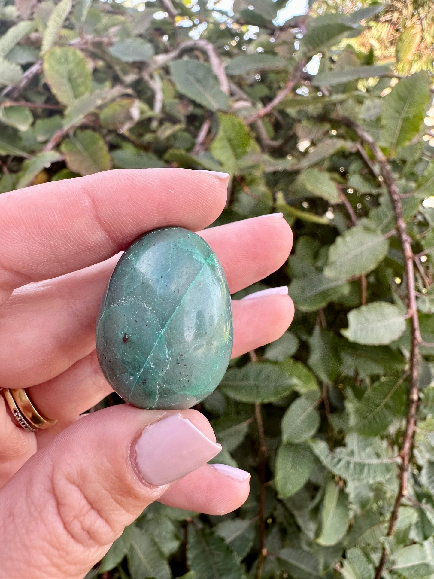 Chrysocolla egg