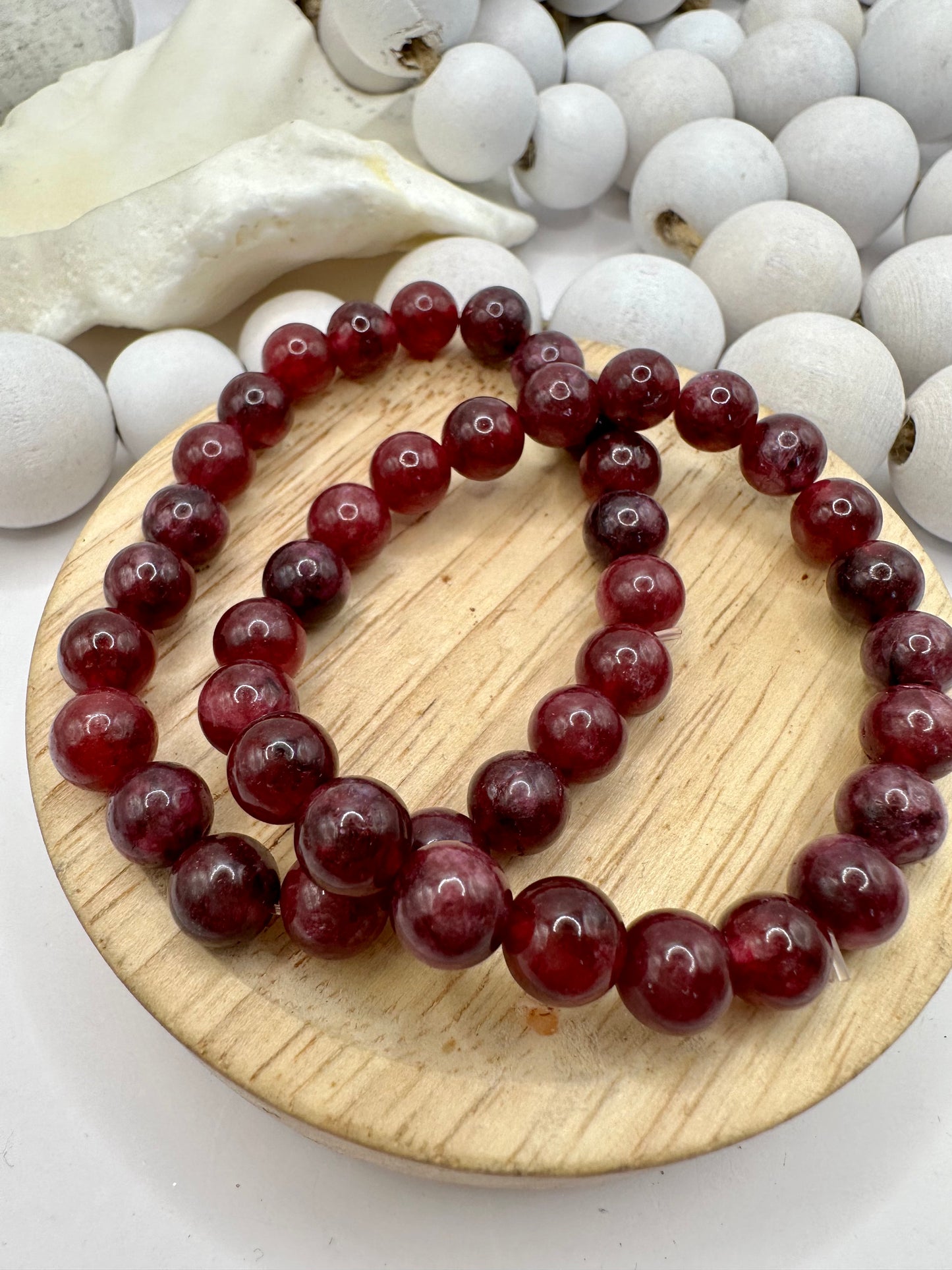 Garnet bracelet