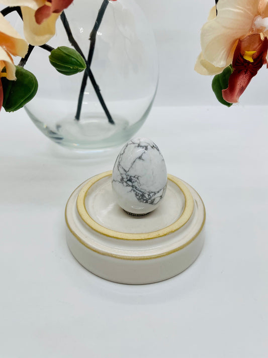 Howlite Egg