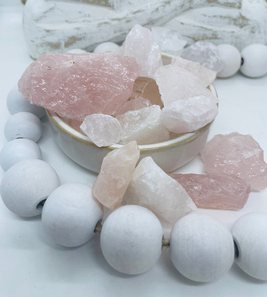 Raw Rose Quartz