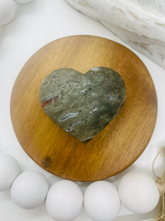 Bloodstone heart