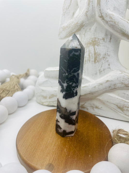 Zebra Jasper tower