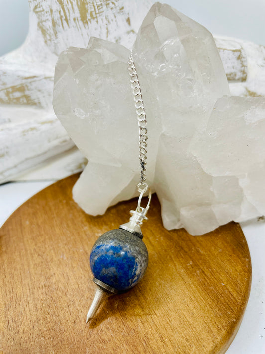 Lapis lazuli ball pendulum