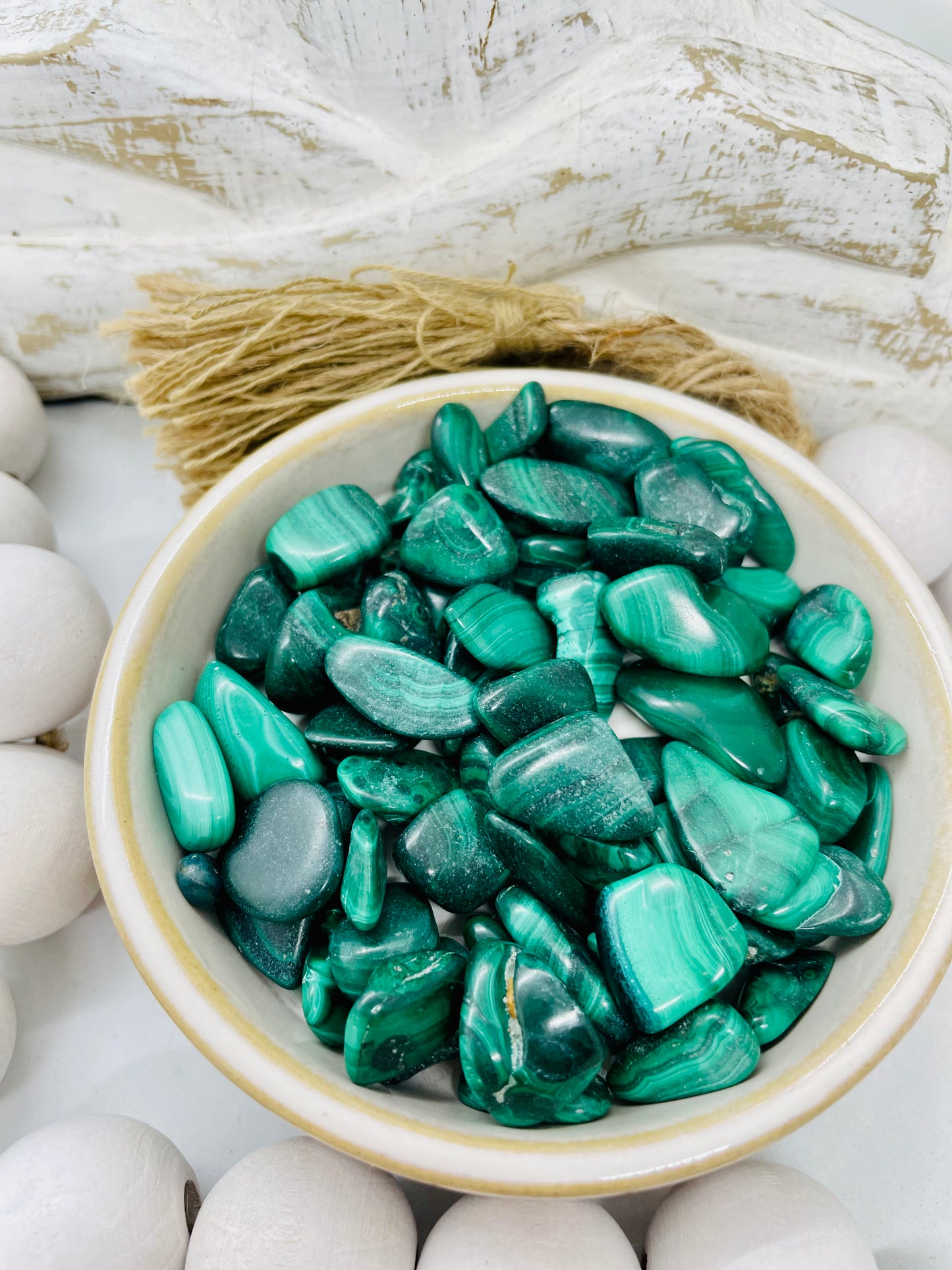 Malachite small polished tumble