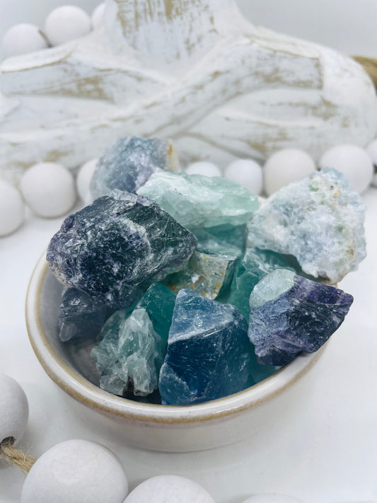 Rainbow fluorite –