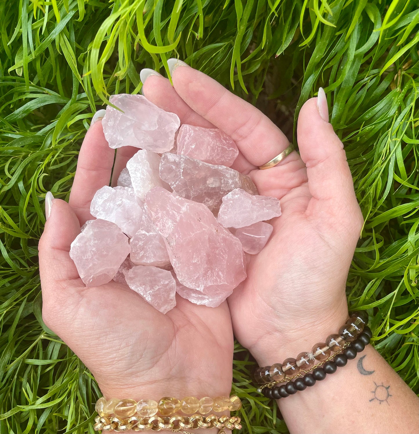 Raw Rose Quartz