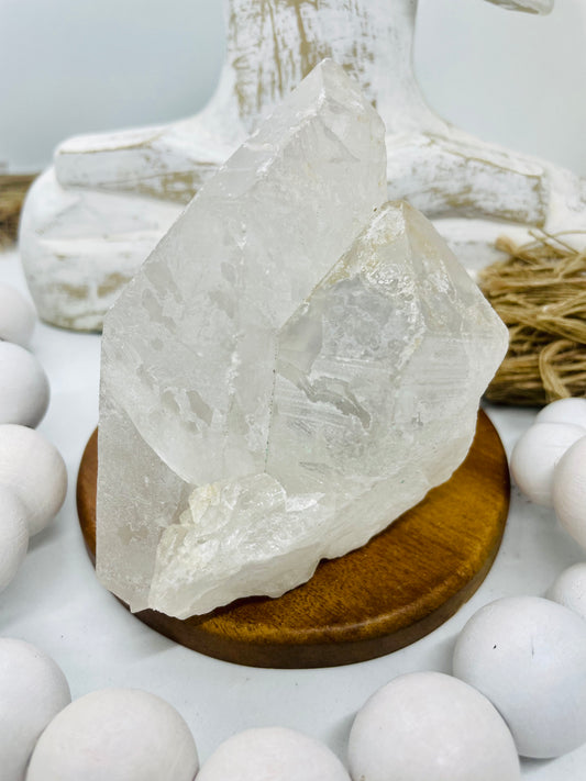 Madagascar quartz point cluster