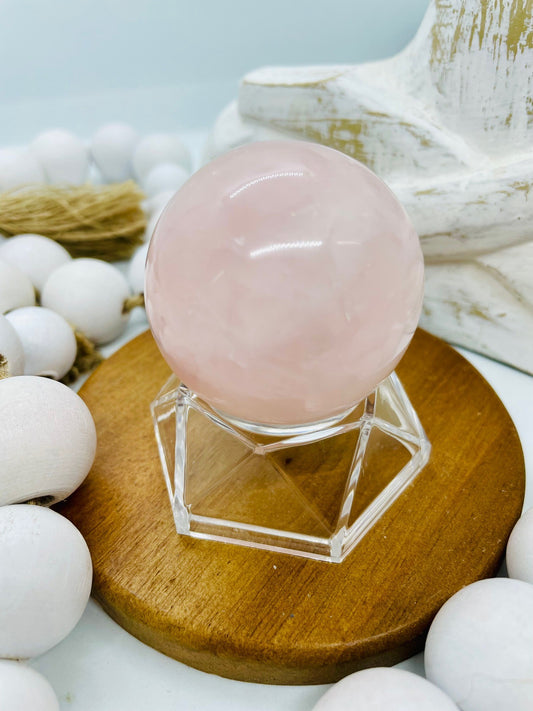 Rose Quartz Sphere