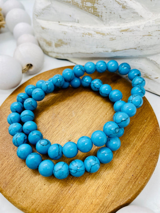 turquenite 8mm bracelet